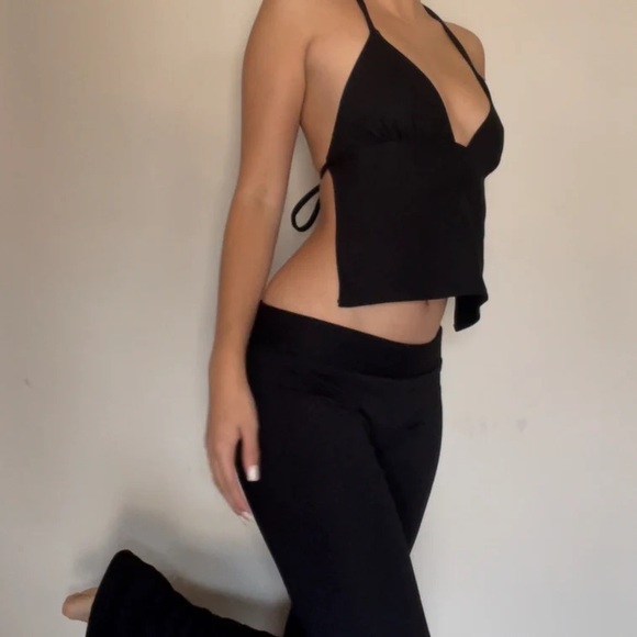 Enduring Kairos Violetta Top Purple Violet Halter Top - Picture 2 of 7